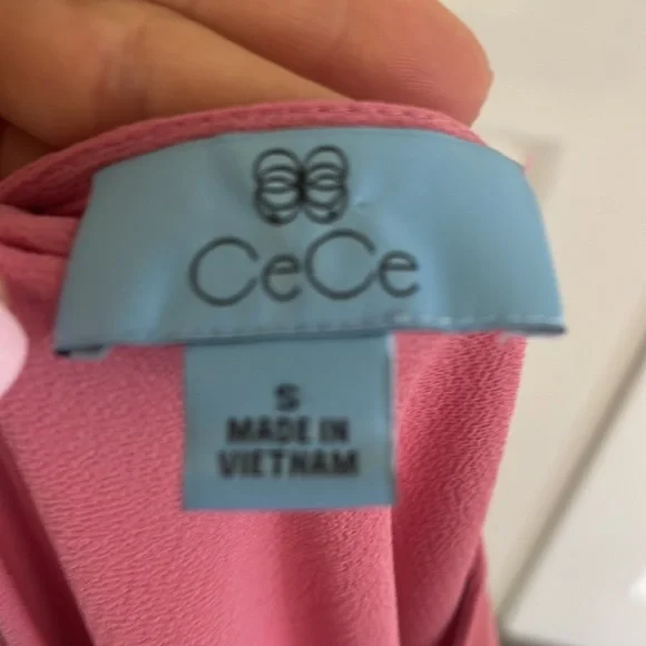 Cece Tie Sleeve Top - Desert Rose - Small - NWOT - Picture 6 of 6